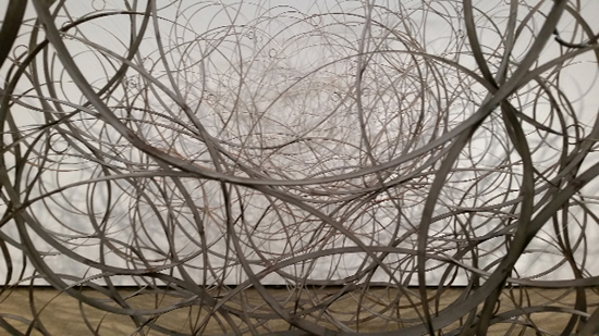 ■ハセガワタカシ展 虚像と実像-金属素材による立体・インスタレーション展- 