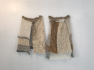 竹 下 洋 子 展 あいまいな色相とコンポジション Yoko Takeshita 2018AW